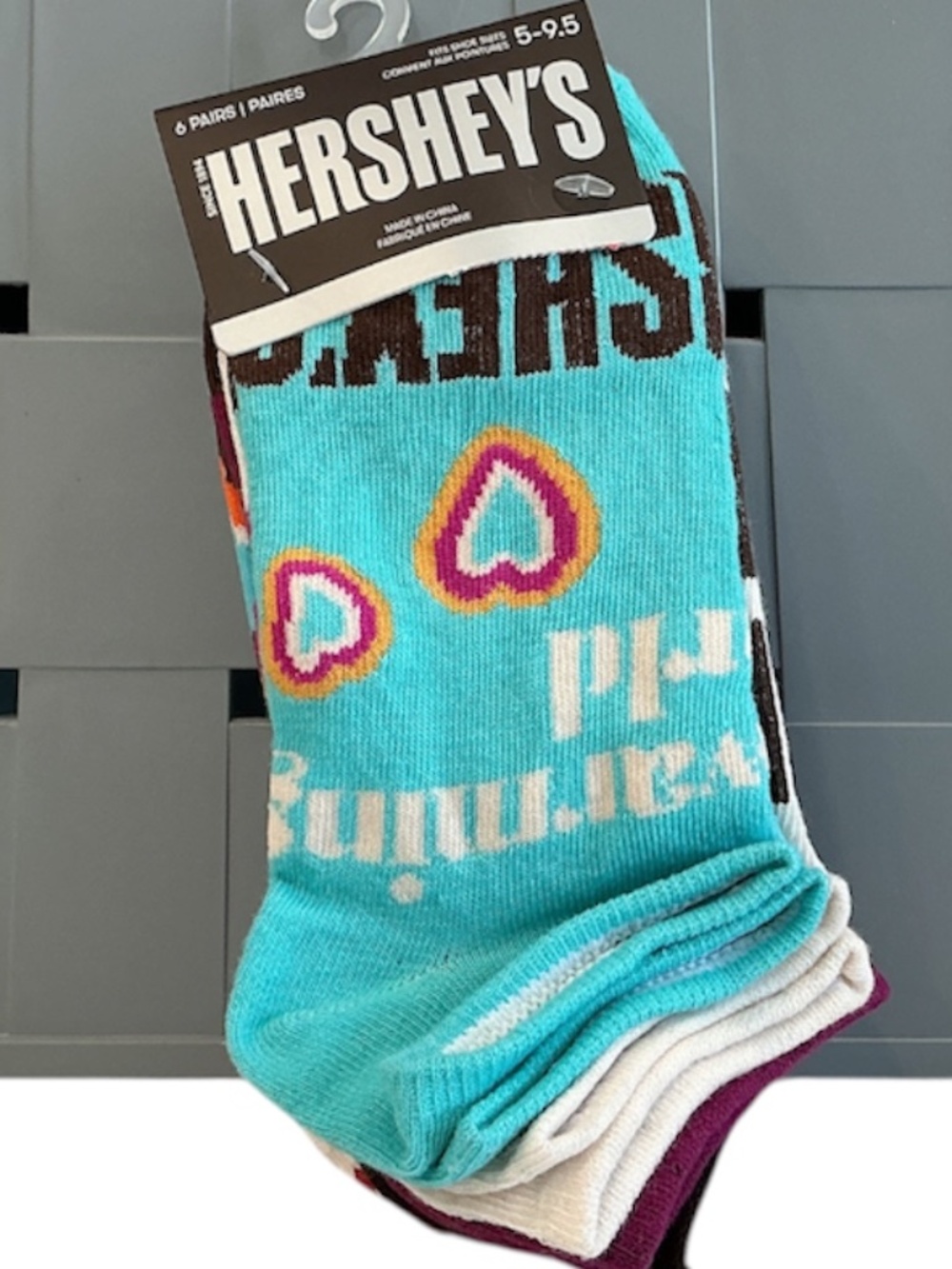 HERSHEY’S Themed Socks 6 Pack